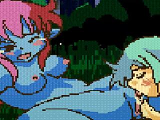 Hadas de Fairyfighting se exploran con toques tiernos y besos juguetones