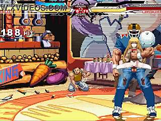 Brian กับ Shokuhou ในฉากแอคชั่นเฮนไตสุดป่าเถื่อน