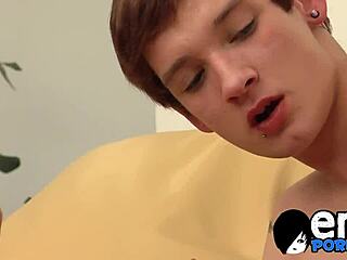 Young Man Sucks Shaft Before His Tight Anal Gets Pounded