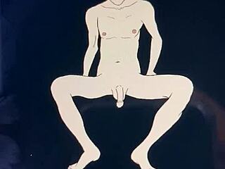 Stare At His Massive Anime Penis Intensely