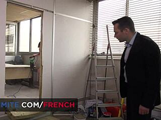 Rebecca Volpetti's Ass Saves Him!