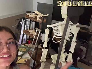 He visits my office and surprises me with an epic blowjob right there! 😲