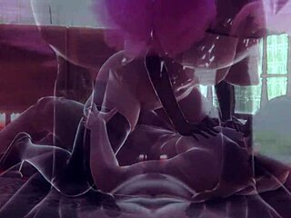 Inked Submissive Babe in Wild Interracial Threesome Fuck