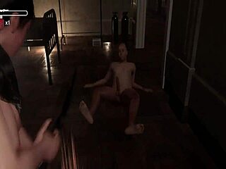 Let's Play Escape From The Mansion With Shaved Pussy Excitement!