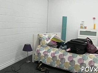 Teen rough sex clip scene with wet pussy fucking cock to orgasm