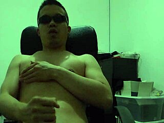 asian hispanic man jerking off, you know?