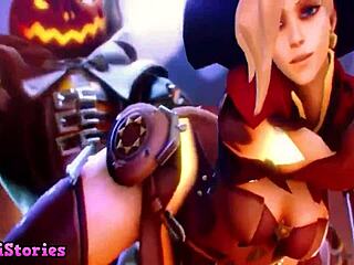 yo, giving this hentai babe every inch in gameplay! 🔥