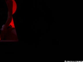 redhead mistress humiliates with dirty talk and teasing.