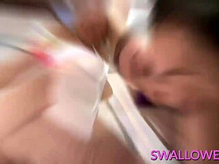 Holly Hendrix gags on deepthroat at work