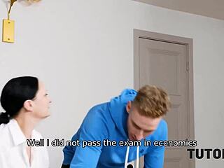 Tutor4k Art Tutor Enjoys Real Pleasure from Student’s Doggystyle Sex