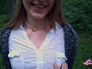 Putain ! Éjac monstre sur le visage d’une nympho sexy en forêt, partie 2 !