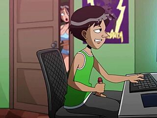 Hentai Stepmom Catches Me Masturbating in Anime Scene