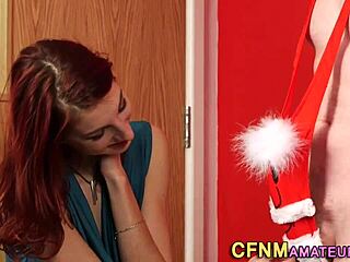 Clothed Female Naked Male Redhead Sucks And Tugs