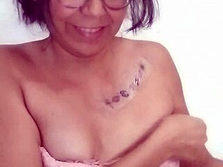 Latina Annie Squirts with Toys on Video Call