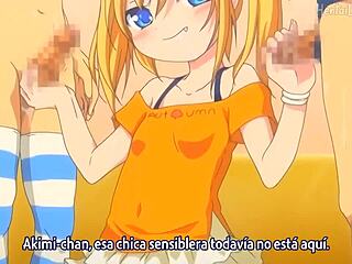 Namanaka la 100 în scene de sex anime cu fete mici în subtitrări spaniole