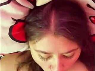 Latina puta minniesouldays gives blowjob ending in mouth cum