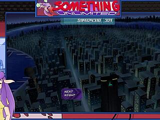 Something unlimited part 131 features anime game with sexy hentai blonde cartoon redhead