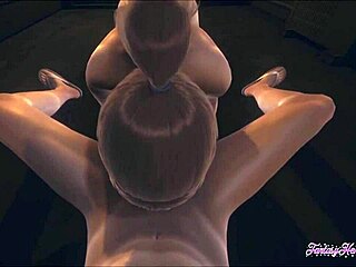 i'm sasha in on titans hentai, sucking and getting fucked in alley pov