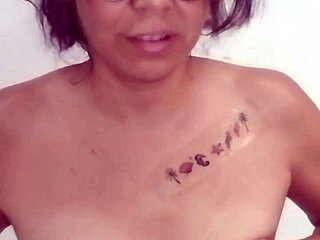 Latina Annie Squirts with Toys on Video Call