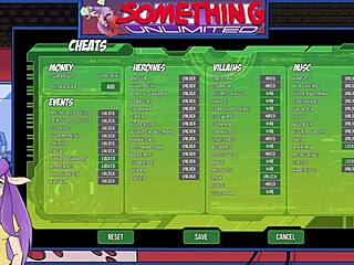 Something unlimited part 131 features anime game with sexy hentai blonde cartoon redhead