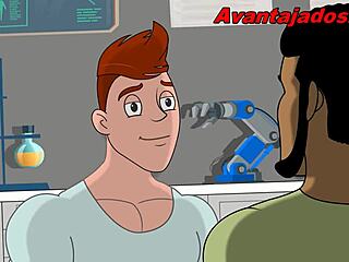 Hey, check this gay animated desenho animado clip! So cool! 😜