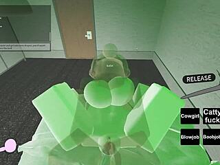 หญิงขายตัวในร็อบล็อกซ์ขี่ควยดำใหญ่แบบสุดวาย