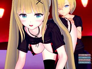 Blonde Busty Gal JK Eleanor in 3D Hentai Sex with Multiple Positions