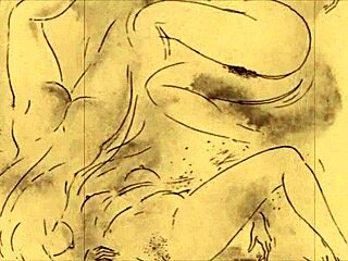 vintage erotic anime drawings