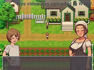 Hentai game daily life - mamadas in bath and shower fuck