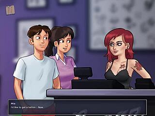 Estoy enganchado total a Summertime Saga 206 ¡hentai salvaje puro!