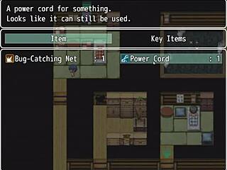 Tanned Natsuki in hentai game ep 36 takes old man's load in ass publicly