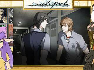 sweet pool yaoi game part 7 with muscular asian guys in college