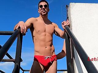 Sun-kissed skin in a sweeping coastal adventure