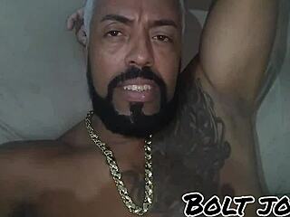 Tattooed Black Guy Fucking Ass