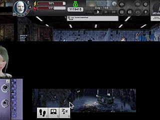 3D porn game finale with huge cock creampie on cute babe