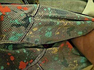 Gay guy jacks off and cums everywhere in this casual scene