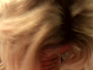 deep blowjob from small blonde slut