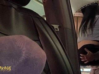 From car blowjob to anal fucking, this Asian girl dominates the ride.