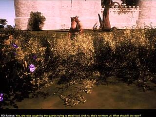 Naive King Faces Unexpected Challenges in 3D Cartoon