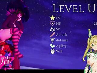 En este juego anime, la bruja seduce al jugador durante sesión de juego en vivo