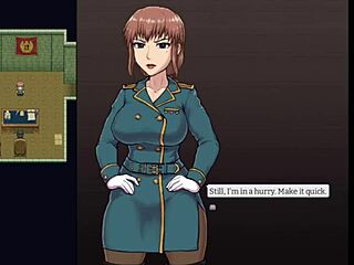 Fodendo e gozando na capita gostosa da guarda imperial - the imperial gatekeeper - parte 10 - final