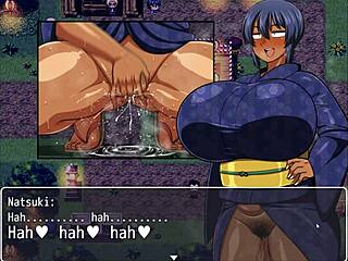 นัตสึกิ สาวแทนในเกมเฮ็นไท ep 36 รับน้ำชายชราในตูดต่อหน้าสาธารณะ