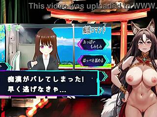 Night Fox Kodama Explodes In Pako Pako Train Game With Touching 😈