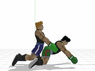 Little Mac's gay bareback game turns into hardcore sex with his buddy