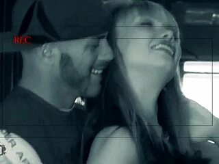 Spying on cheating wife with blonde lover in passionate sex