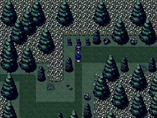 Tanned Natsuki in Hentai Game Ep 9 Pees in Forest at Night