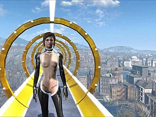 Fallout 4 Fashion Number 206 Showcases Cute Brunette Gay Styles