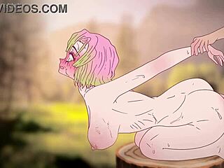 كس ميتسوري الضخم يغري في هنتاي ديمون سلاير أنمي 2D