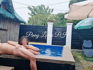 did i make my horny asian wifey squirt in that public pool