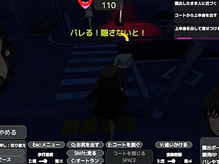 Sereka exposes herself in naked coat outdoors